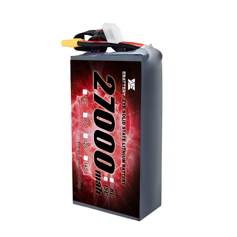 Li Baterie solidă de densitate energetică Li 27000mAh