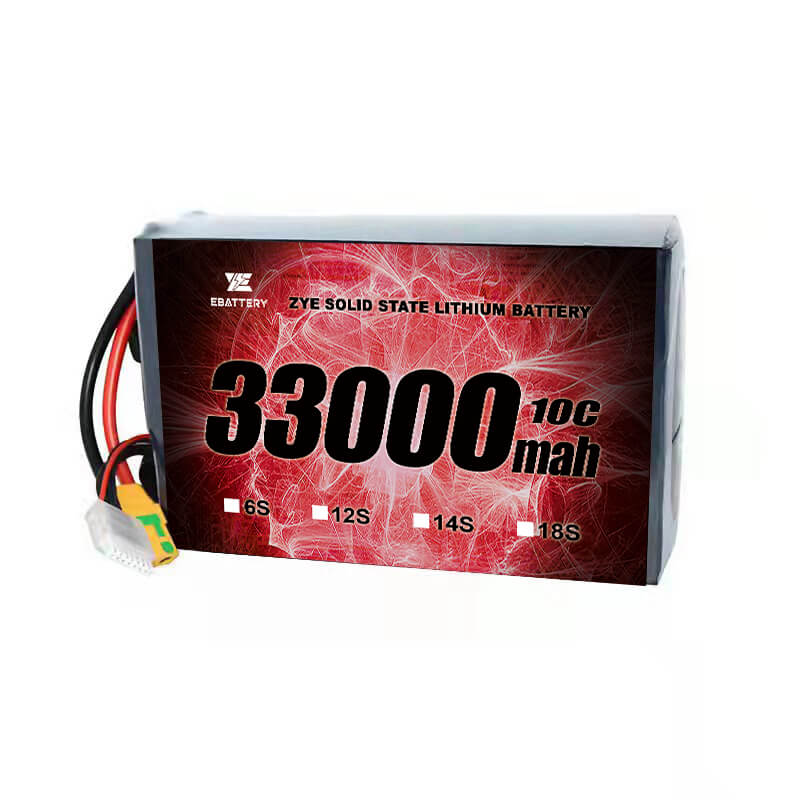 Baterie cu stare solidă LI de înaltă tensiune de 33000 mAh