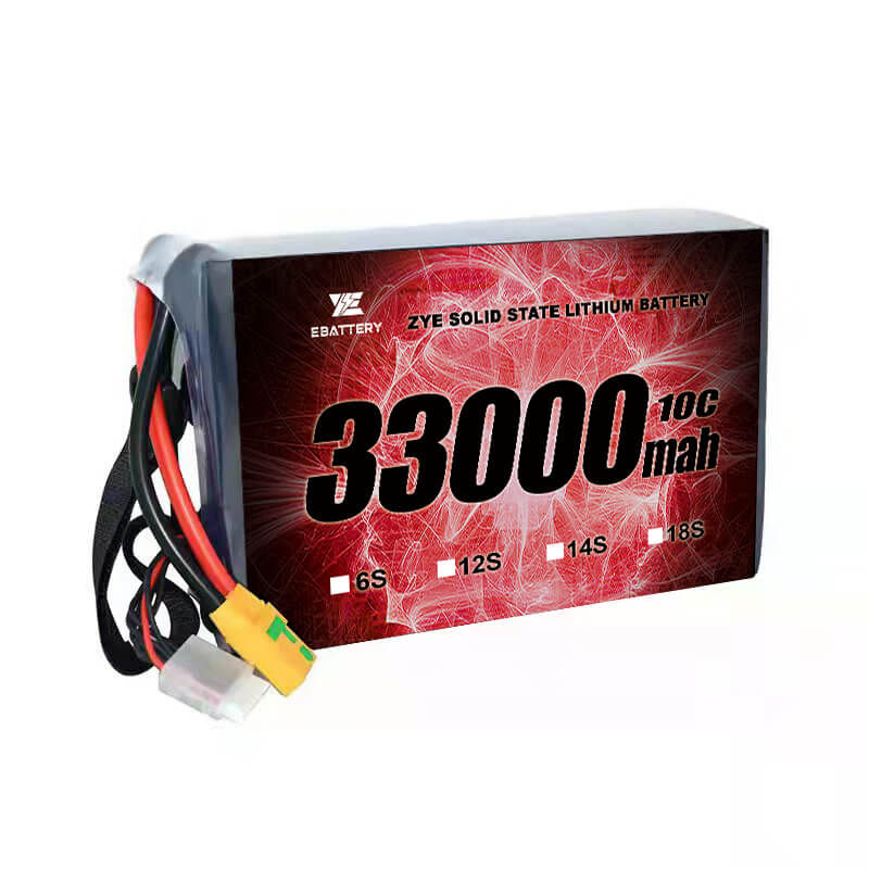 Baterie cu stare solidă LI de înaltă tensiune de înaltă energie de 33000 mAh